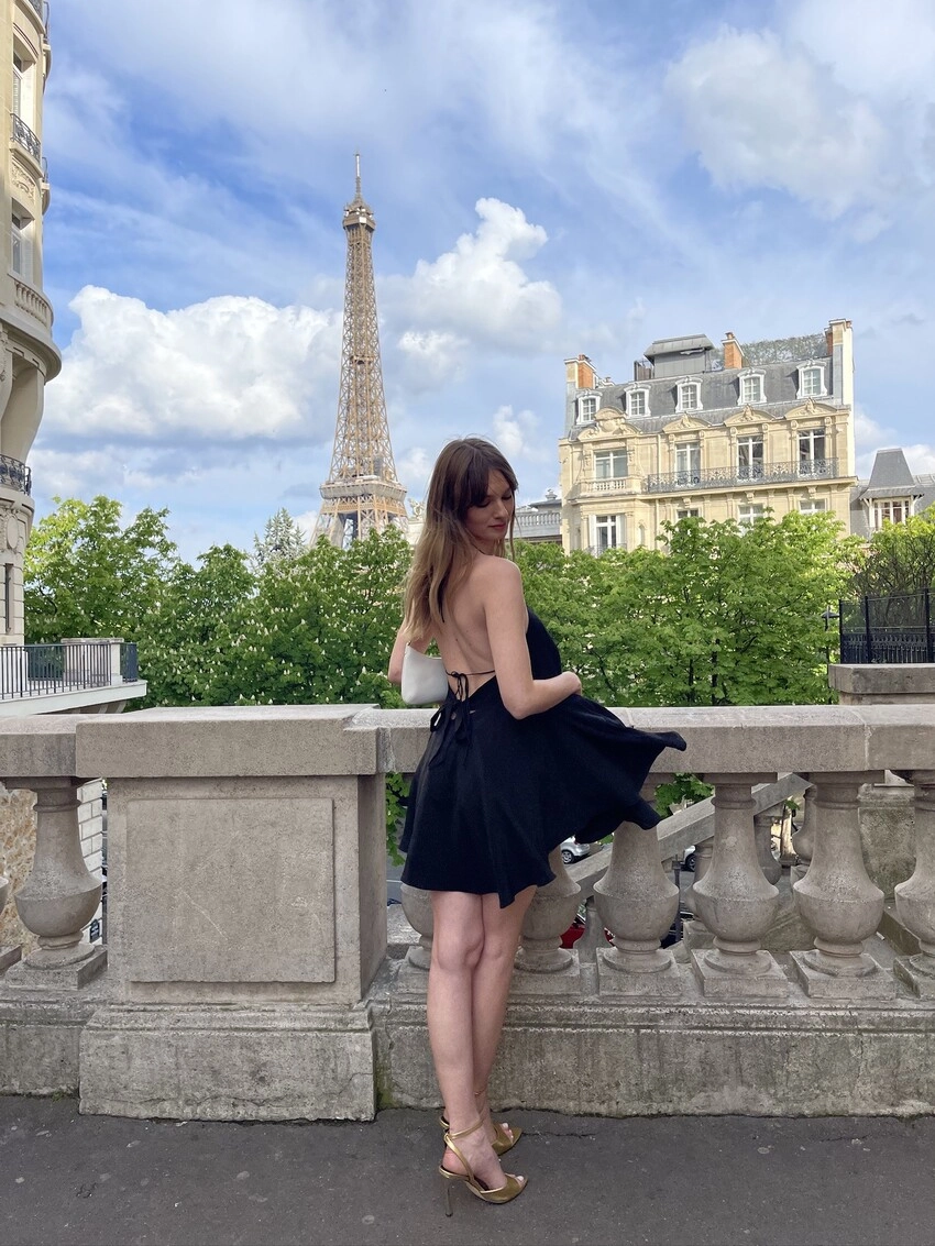 Babydoll dress black