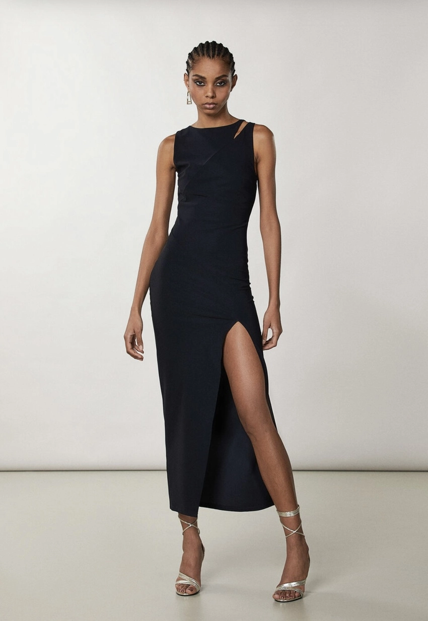 Patrizia Pepe Long Sleeveless Dress