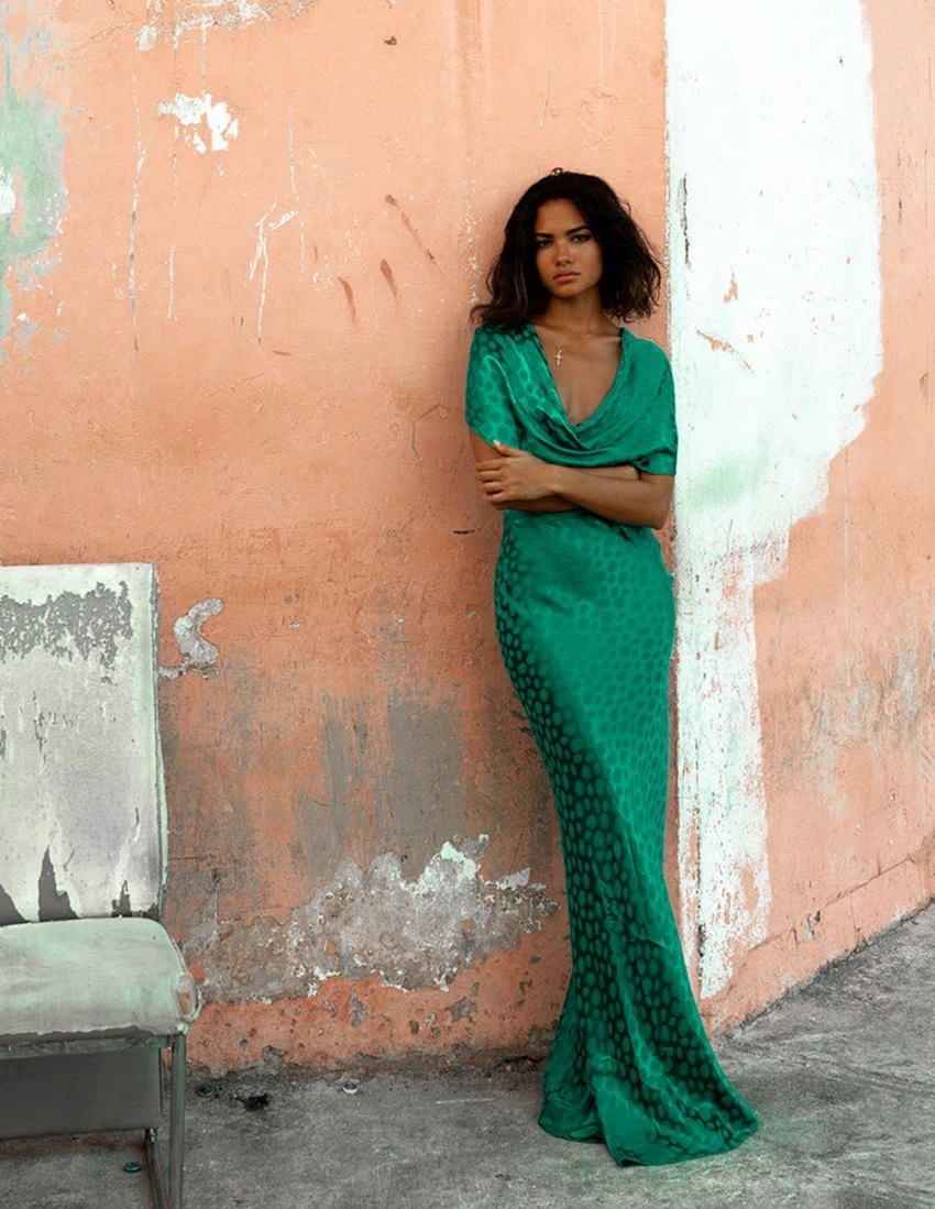 Odessa Dress Green